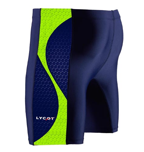 Lycot Men's Cycling Digital Print Swimwear (Size : S to 3XL)